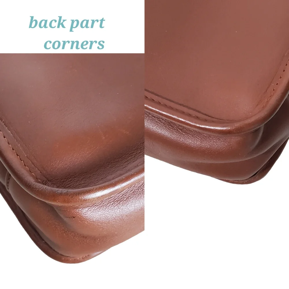 Vintage coach G6C-9991 leather lunch bag shoulder bag handbag brown - Picture 12 of 16